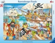 Bild von Kinderpuzzle 36 Teile - Angriff der Piraten